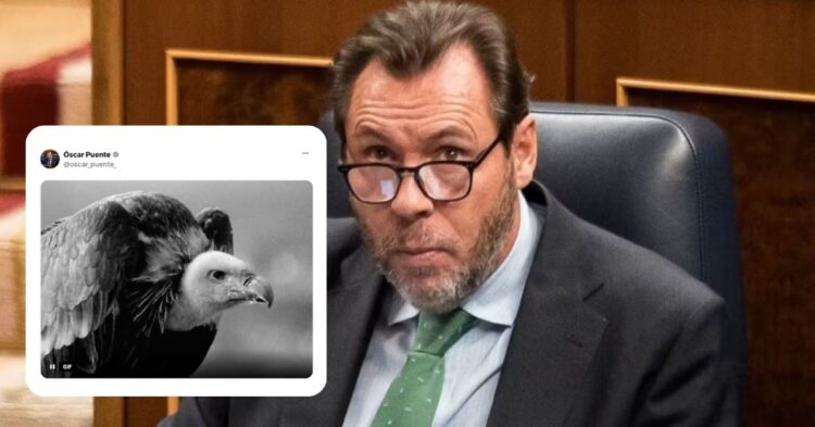 Óscar Puente genera polémica con un GIF sobre Feijóo y Melilla