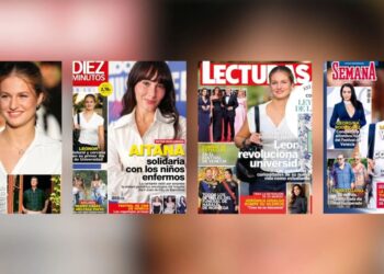 El debut universitario de la Princesa Leonor centra la atención de las revistas del corazón