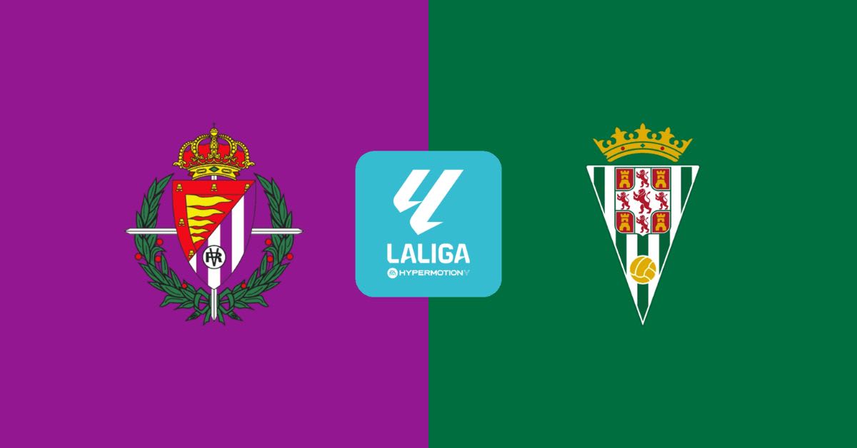 Real Valladolid – Córdoba CF: horario y dónde ver hoy en TV el partido de LaLiga Hypermotion Real Valladolid – Córdoba CF: horario y dónde ver hoy en TV el partido de LaLiga Hypermotion