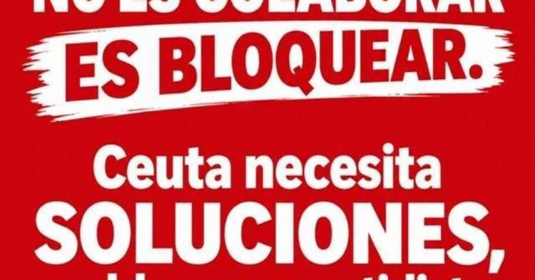 El PSOE de Ceuta critica al Gobierno local El PSOE de Ceuta critica al Gobierno local