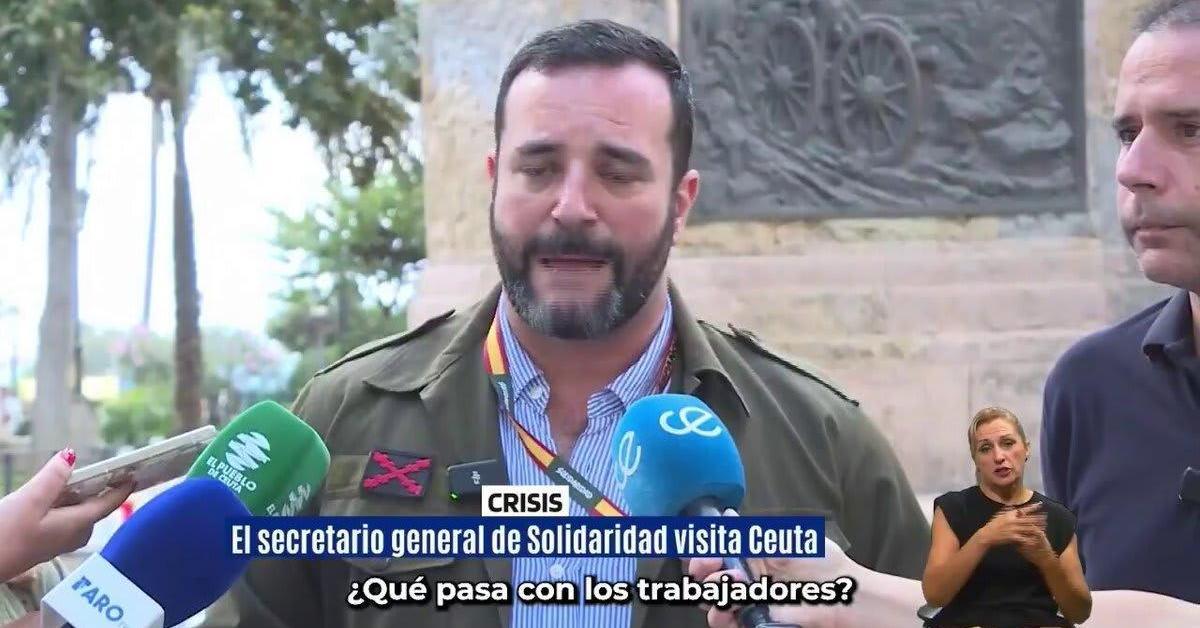 Vox Ceuta comparte críticas del sindicato Solidaridad