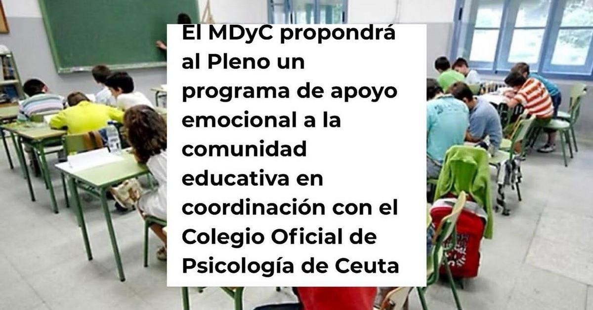 MDyC propondrá programa de apoyo emocional en Pleno