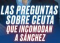 Sánchez evita responder sobre invasión en Ceuta Sánchez evita responder sobre invasión en Ceuta
