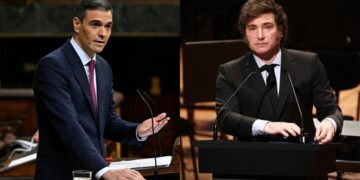 Milei arremete contra Sánchez en Nueva York y tilda de «traición» su gestión migratoria en Ceuta Milei arremete contra Sánchez en Nueva York y tilda de «traición» su gestión migratoria en Ceuta
