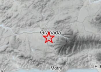 Granada registra cinco terremotos este viernes, el más fuerte de 2,2