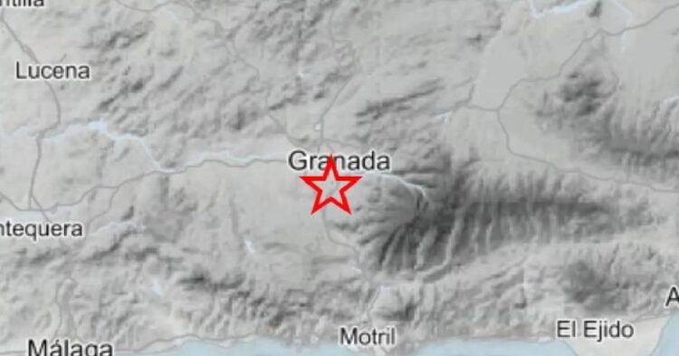 Granada registra cinco terremotos este viernes, el más fuerte de 2,2 Granada registra cinco terremotos este viernes, el más fuerte de 2,2