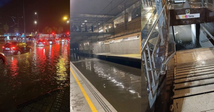 Tormentas en Valencia dejan 478 incidentes por inundaciones Tormentas en Valencia dejan 478 incidentes por inundaciones