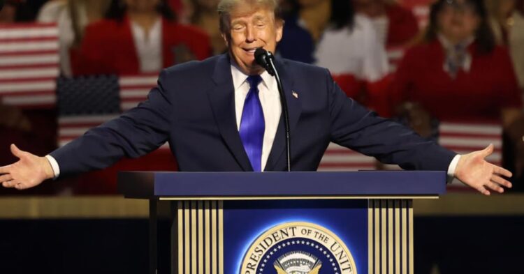Trump promete un «dividendo» de 5.000 dólares a los adultos estadounidenses si el Partido Republicano gana las ‘midterms’ Trump promete un «dividendo» de 5.000 dólares a los adultos estadounidenses si el Partido Republicano gana las ‘midterms’