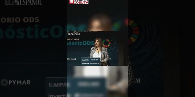 Nabila Benzina en el V Observatorio ODS