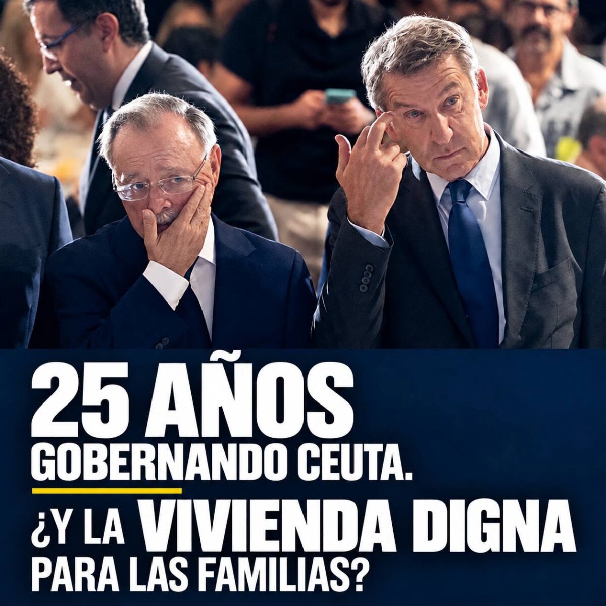 Crítica al PP por política de vivienda en Ceuta