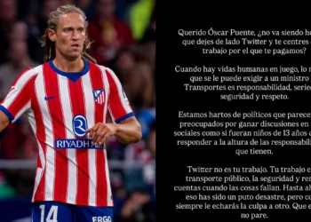 Marcos Llorente estalla contra Óscar Puente tras la tragedia ferroviaria: «Twitter no es tu trabajo, hasta ahora has sido un puto desastre» Marcos Llorente estalla contra Óscar Puente tras la tragedia ferroviaria: «Twitter no es tu trabajo, hasta ahora has sido un puto desastre»