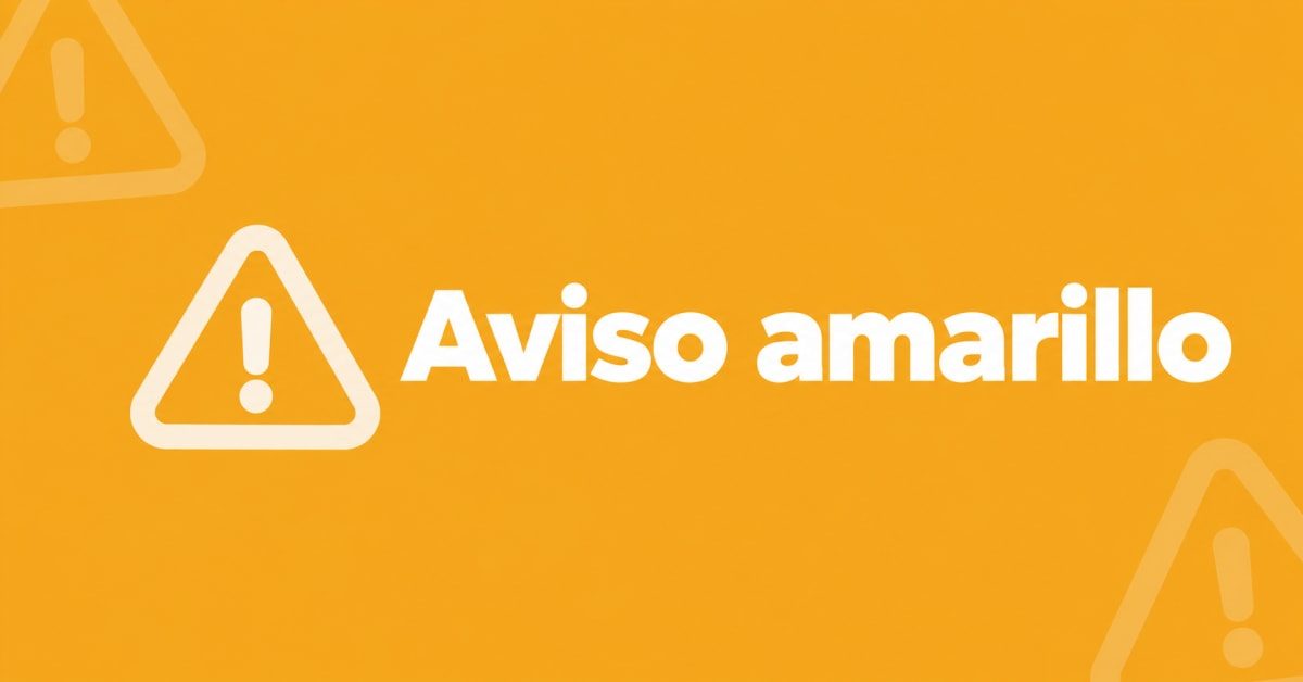 Aviso amarillo en Ceuta por lluvias y tormentas este domingo Aviso amarillo en Ceuta por lluvias y tormentas este domingo
