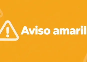 Aviso amarillo en Ceuta por lluvias y tormentas este domingo