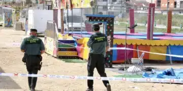 Un niño de 8 años resulta herido grave tras sufrir una descarga eléctrica en una atracción de feria en Toledo
