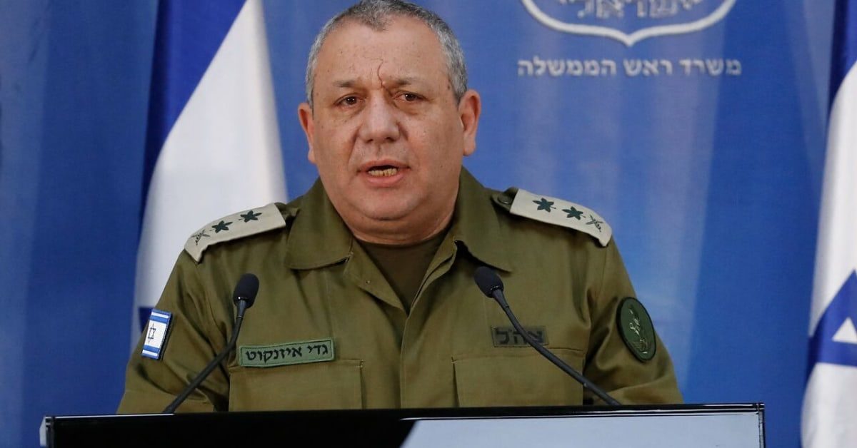 Gadi Eisenkot, el exgeneral sin carisma que amenaza con desbancar a Netanyahu en las urnas Gadi Eisenkot, el exgeneral sin carisma que amenaza con desbancar a Netanyahu en las urnas
