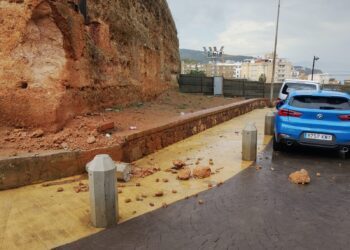 El PSOE reclama intervención urgente por derrumbes en las Murallas Meriníes El PSOE reclama intervención urgente por derrumbes en las Murallas Meriníes