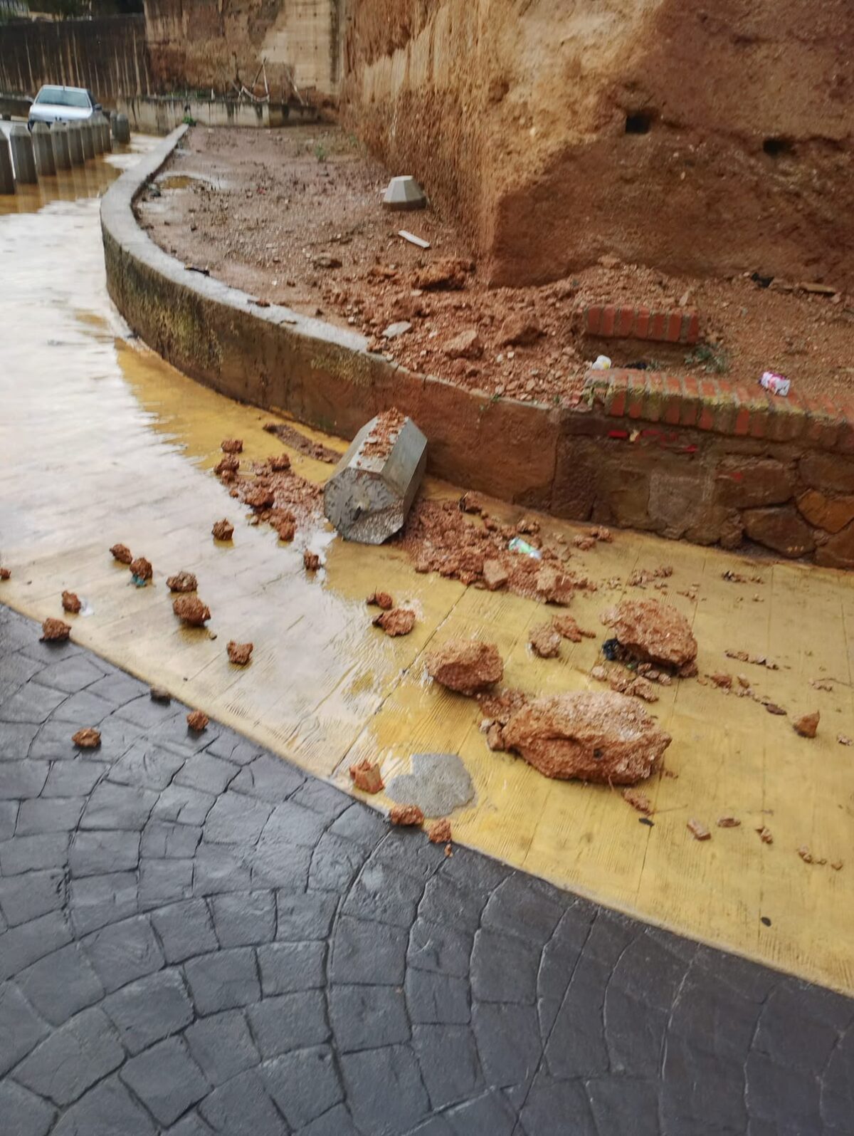 El PSOE reclama intervención urgente por derrumbes en las Murallas Meriníes