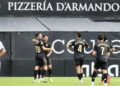El Sabadell se impone al Ceuta (1-2) con un doblete de Ángel Baena y tumba a los locales en inferioridad