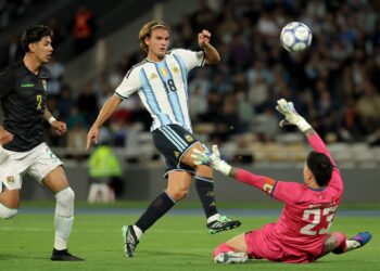Argentina vence a Bolivia con una contundente goleada 4-0 en amistoso