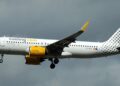 Un aviso de bomba obliga a activar un dispositivo de emergencia en un avión de Vueling en Gran Canaria Un aviso de bomba obliga a activar un dispositivo de emergencia en un avión de Vueling en Gran Canaria