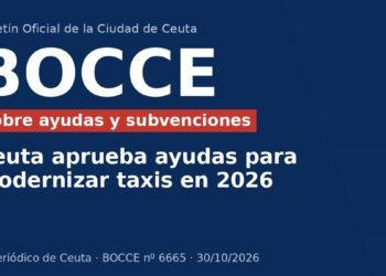 Ceuta aprueba ayudas para modernizar taxis en 2026 Ceuta aprueba ayudas para modernizar taxis en 2026