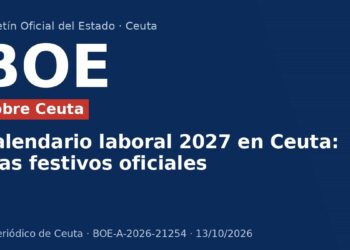 Calendario laboral 2027 en Ceuta: días festivos oficiales