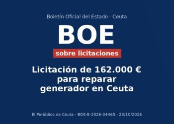 Licitación de 162.000 € para reparar generador en Ceuta Licitación de 162.000 € para reparar generador en Ceuta