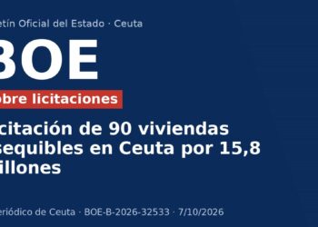 Licitación de 90 viviendas asequibles en Ceuta por 15,8 millones