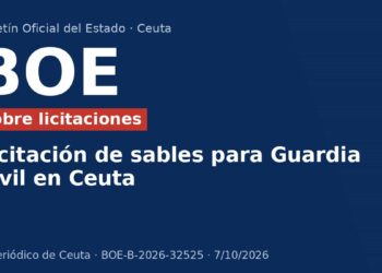 Licitación de sables para Guardia Civil en Ceuta