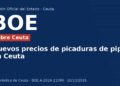 Nuevos precios de picaduras de pipa en Ceuta Nuevos precios de picaduras de pipa en Ceuta