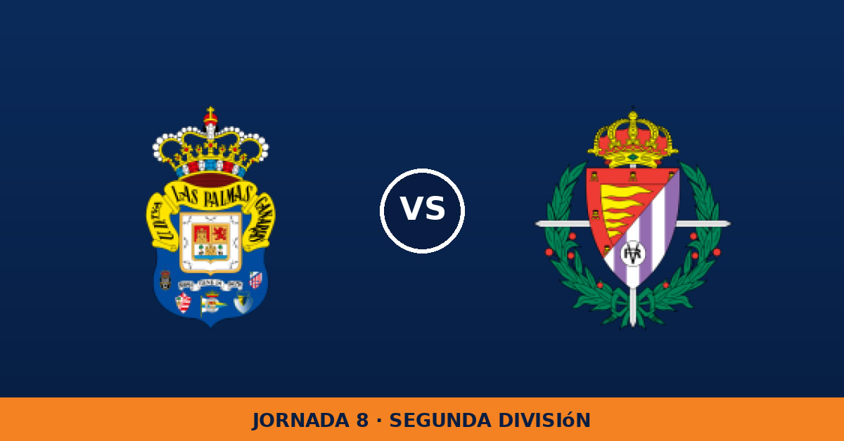 Las Palmas – Valladolid: hora y canal (LaLiga TV Hypermotion) Las Palmas – Valladolid: hora y canal (LaLiga TV Hypermotion)