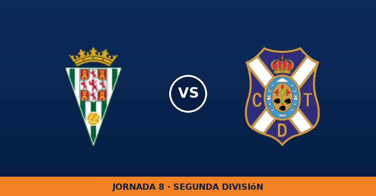 Córdoba – Tenerife: horario y dónde ver el partido