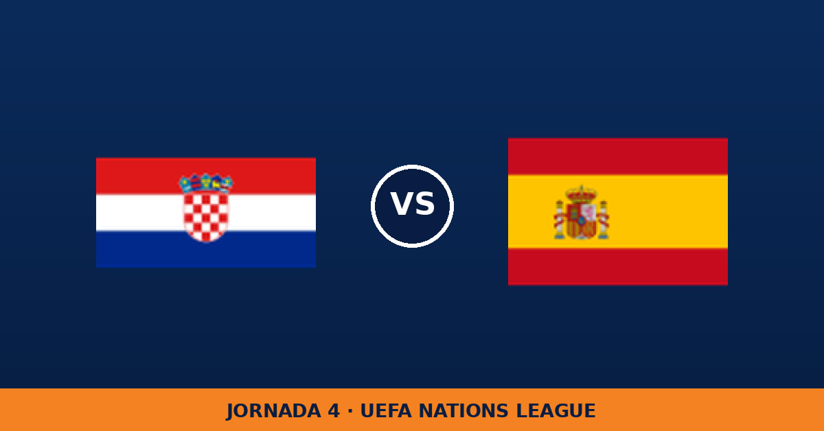 Croacia – España: horario y dónde ver el partido Croacia – España: horario y dónde ver el partido