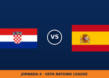 Croacia – España: horario y dónde ver el partido