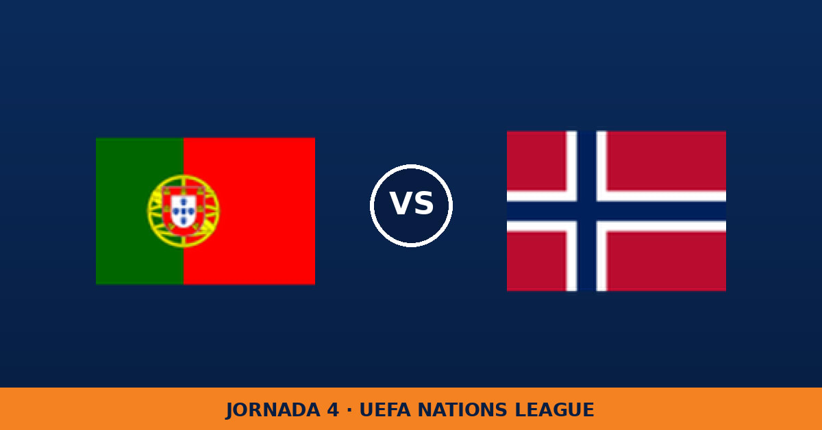 Portugal – Noruega, en directo: jornada 4 de UEFA Nations League