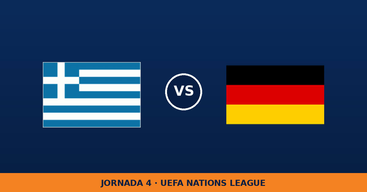 Grecia – Alemania, en directo: jornada 4 de UEFA Nations League