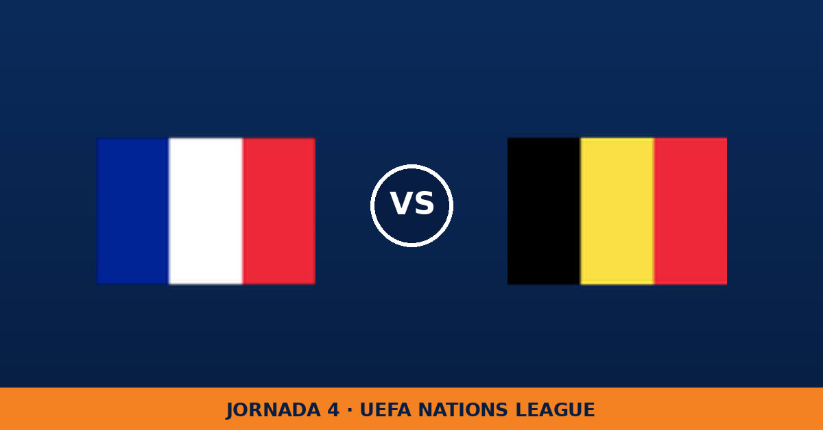 Francia – Bélgica, en directo: jornada 4 de UEFA Nations League