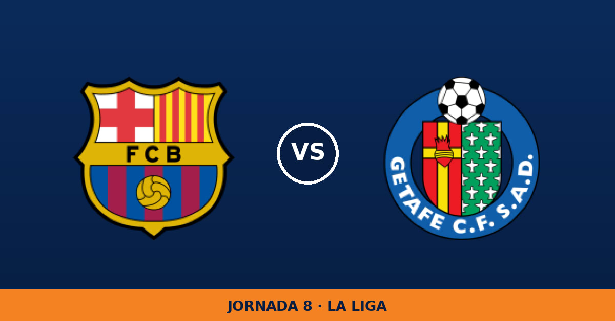 Barcelona – Getafe: hora y canal de TV (DAZN LaLiga) Barcelona – Getafe: hora y canal de TV (DAZN LaLiga)