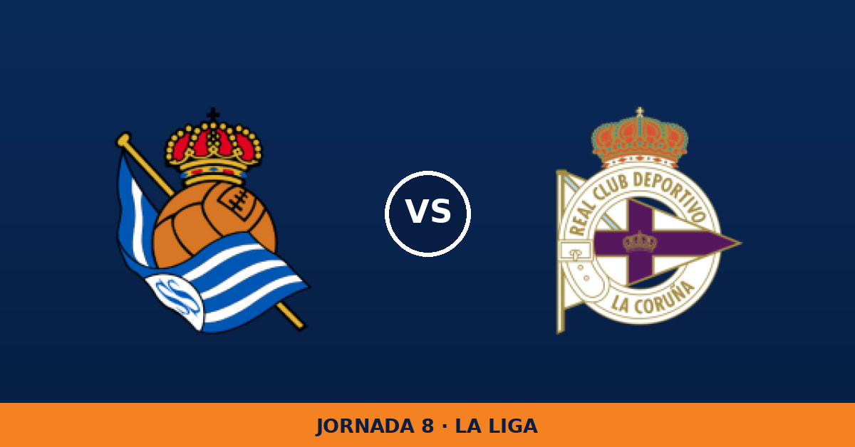 Real Sociedad – Deportivo de La Coruña: hora y dónde ver Real Sociedad – Deportivo de La Coruña: hora y dónde ver