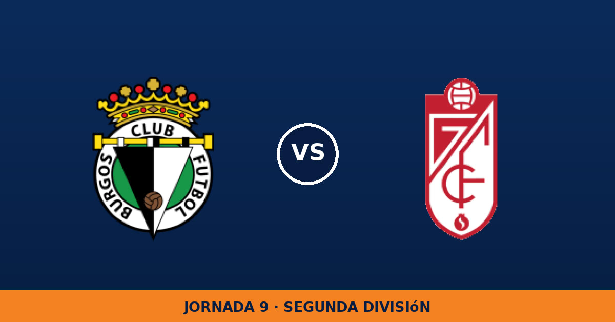 Burgos – Granada: hora y canal de TV (LaLiga TV Hypermotion) Burgos – Granada: hora y canal de TV (LaLiga TV Hypermotion)