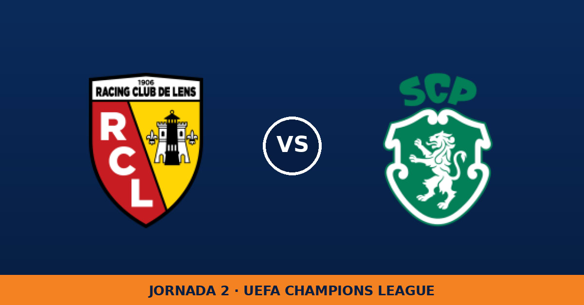 Lens – Sporting CP: horario y dónde ver el partido Lens – Sporting CP: horario y dónde ver el partido