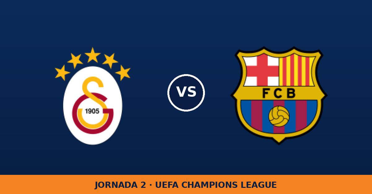 Galatasaray – Barcelona: hora y dónde ver en TV