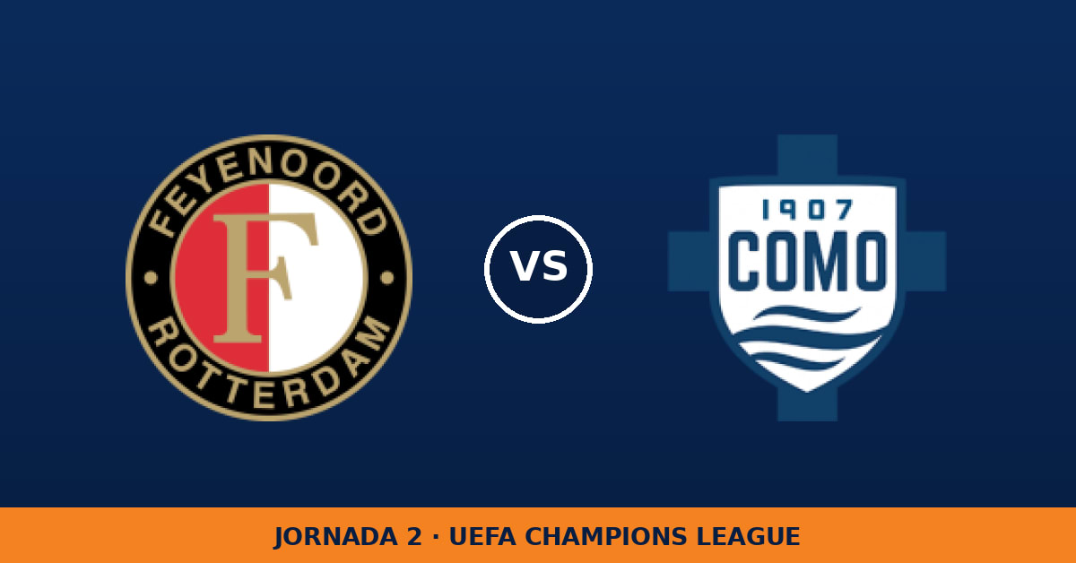 Feyenoord – Como: horario y dónde ver el partido