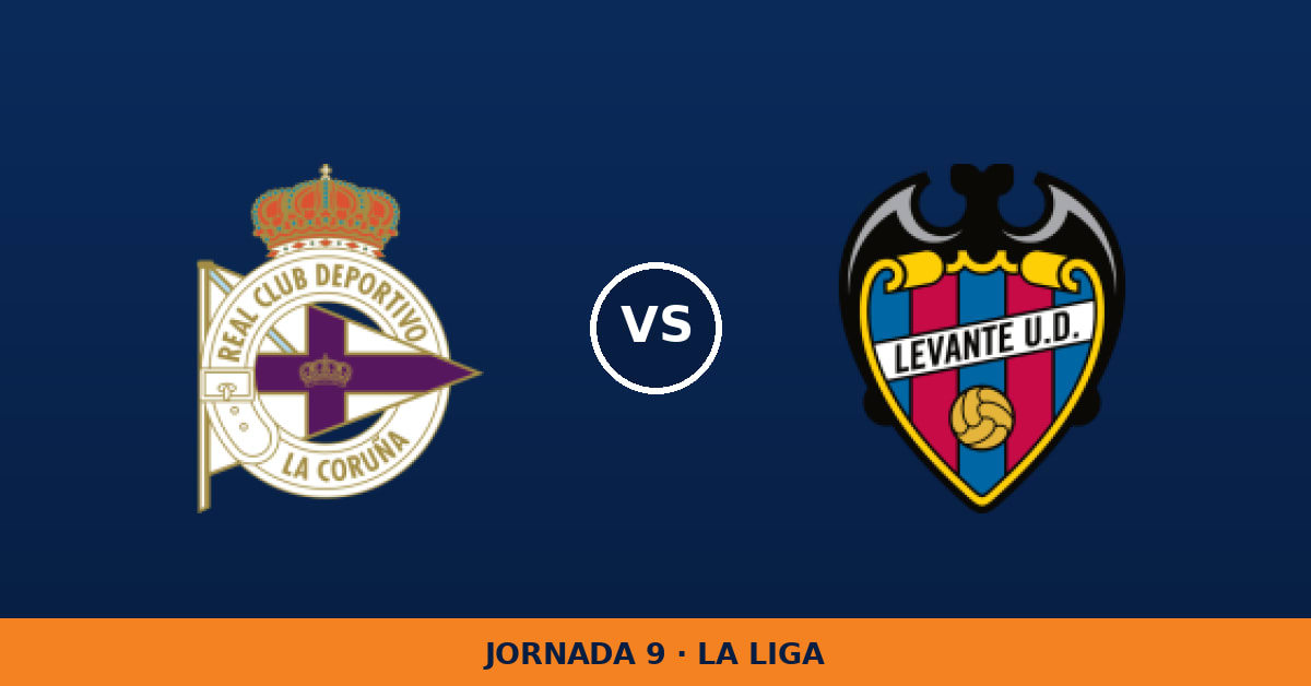 Deportivo de La Coruña – Levante: horario y dónde ver el partido