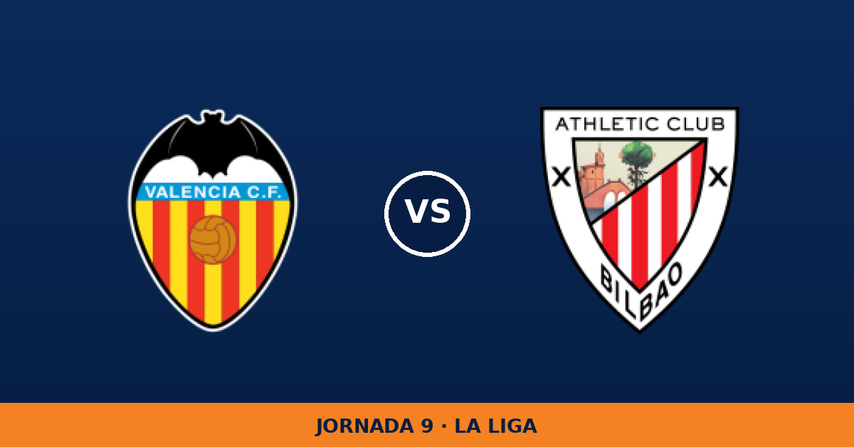 Valencia – Athletic Club: horario y dónde ver el partido Valencia – Athletic Club: horario y dónde ver el partido