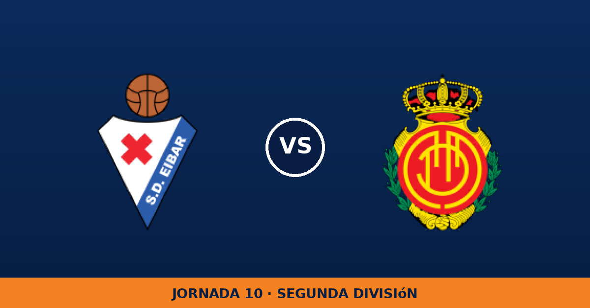 Eibar – Mallorca: horario y dónde ver el partido