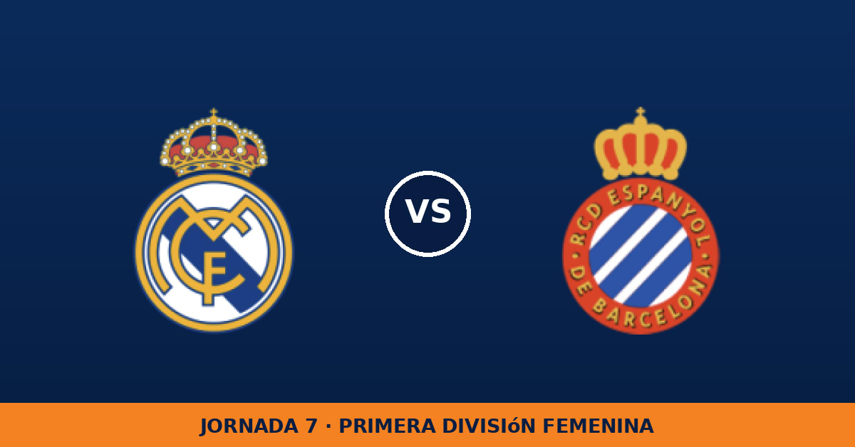 Real Madrid W – Espanyol W: horario y dónde ver el partido Real Madrid W – Espanyol W: horario y dónde ver el partido