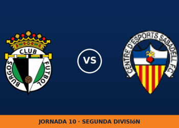 Burgos – Sabadell: hora y canal de TV (LaLiga TV Hypermotion)