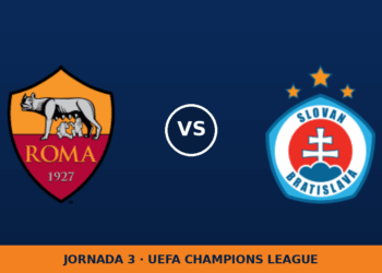 AS Roma – Slovan Bratislava: horario y dónde ver el partido AS Roma – Slovan Bratislava: horario y dónde ver el partido