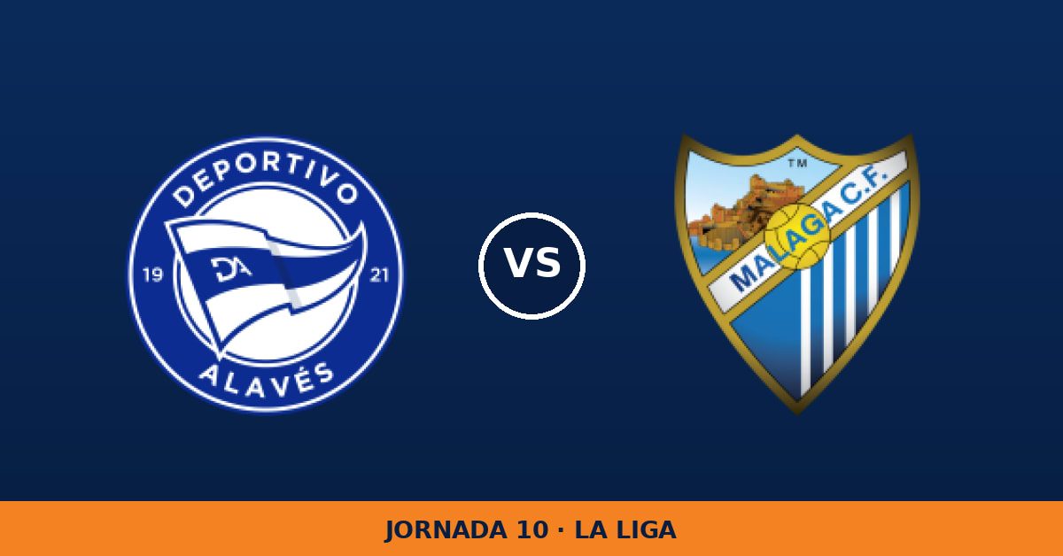 Alavés – Málaga: hora y canal de TV (DAZN LaLiga) Alavés – Málaga: hora y canal de TV (DAZN LaLiga)